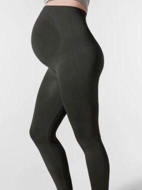 BLANQI Black Maternity Support Leggings - High Waist